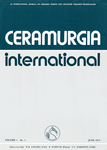Go to journal home page - Ceramurgia International